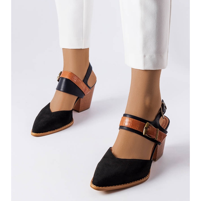 Hardouin svarta stilettpumps 1