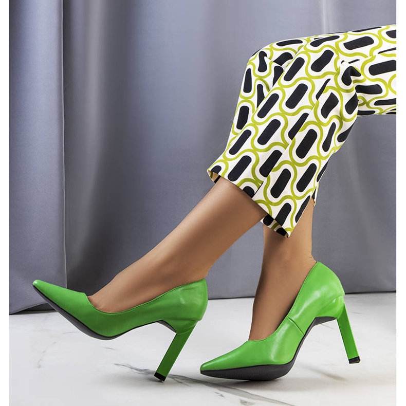 PA1 Gröna Kilda höga klackar 1