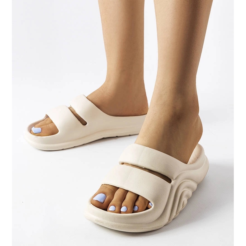 Beiga gummirutschbanor från Geneve beige 1