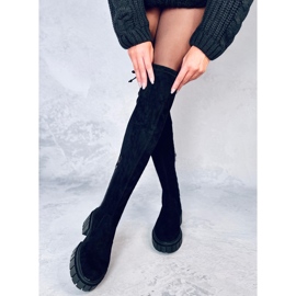 Alyssa svarta stövlar för kvinnor 2