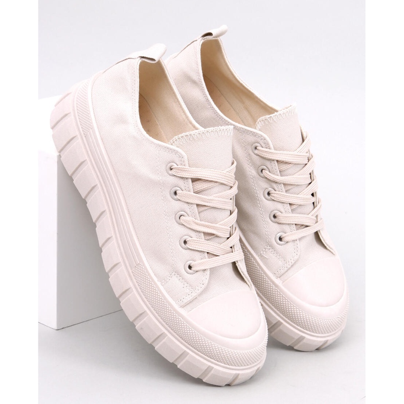 Quick Beige damsneakers 1