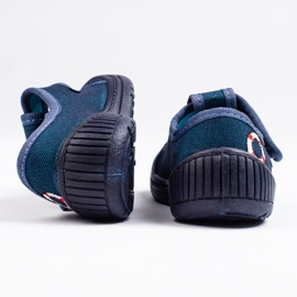 Shelovet dagis tofflor för pojkar blå 2