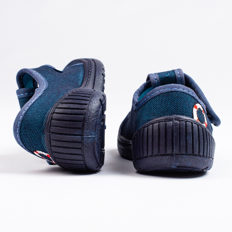 Shelovet dagis tofflor för pojkar blå 2