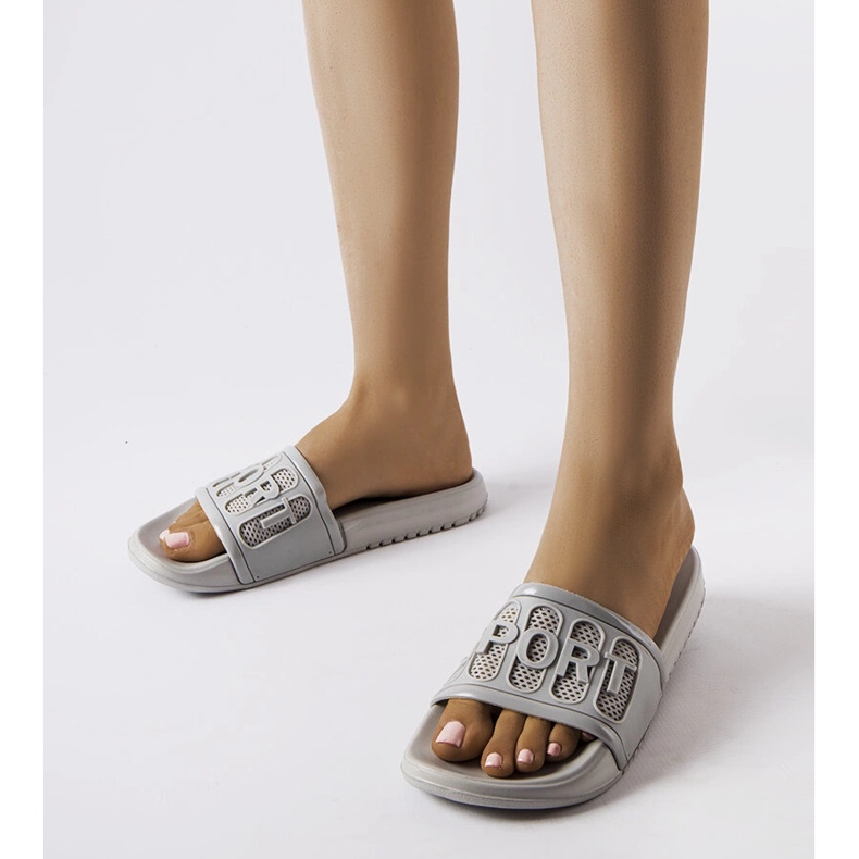 Moiariello grå gummirutschbanor 1