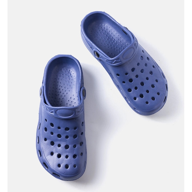 Inna Marinblå glidsandaler i skum från Hayes 1