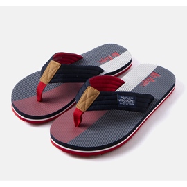 Marinblå flipflops i skum från Lee Cooper 1