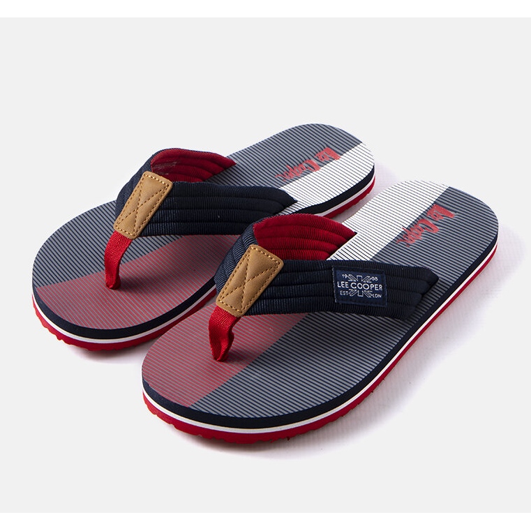 Marinblå flipflops i skum från Lee Cooper 1