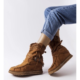 Inna Bruna kilstövlar från Beausoleil 1