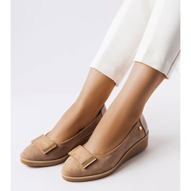 Inna Ballerinor med läderfotbädd från Kajla svart 1