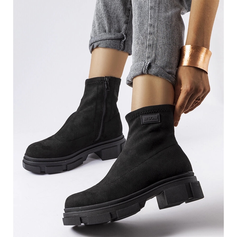 Svarta mockaboots från Inge 2