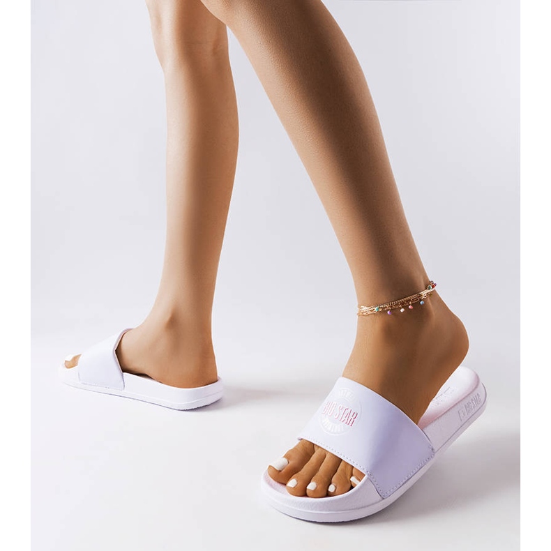 Big Star JJ274A281 vita tofflor 1