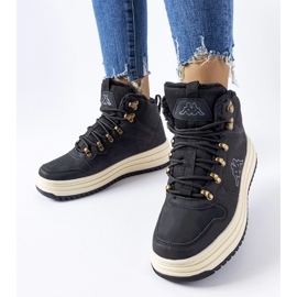 Kappa 243364 Tobin svarta isolerade skor 1