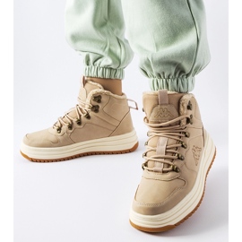 Beige isolerade skor Kappa 243364 Tobin 1