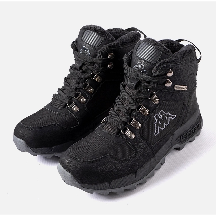 Svart och grå Kappa 243366 Cook Ii Tex skor 1