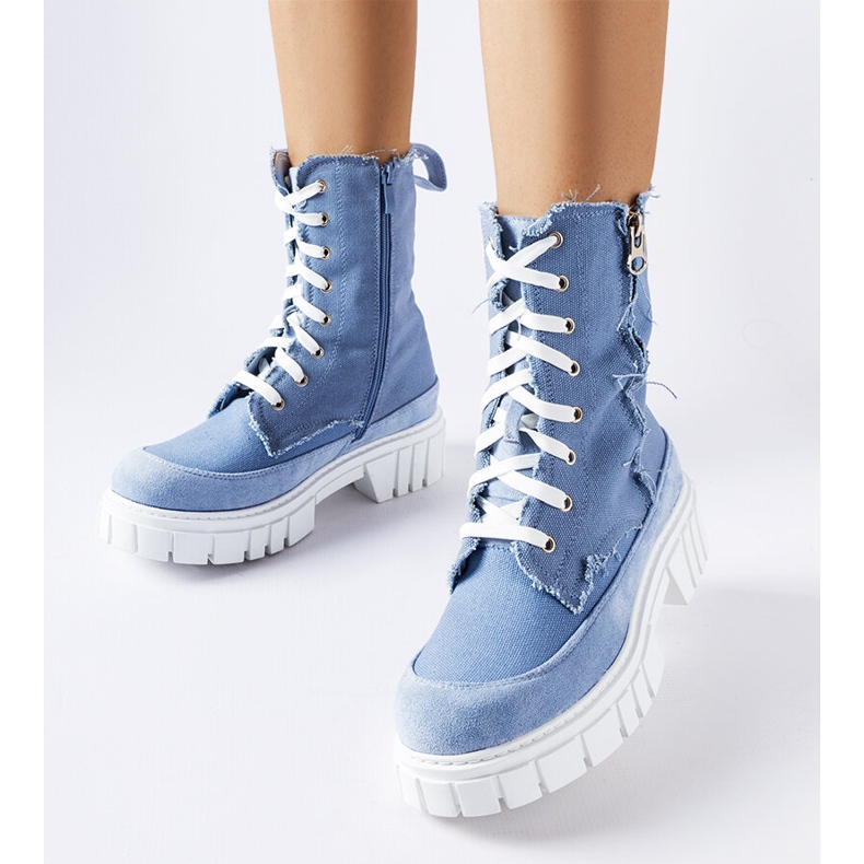 Blå isolerade Crispiero stövlar 2