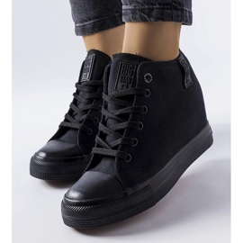 Big Star LL274034 svarta wedge sneakers 1