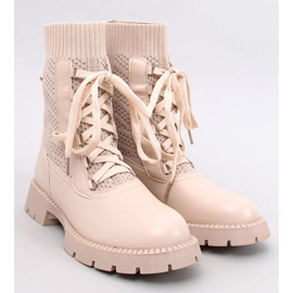 Tierr Beige tröja ankelboots 1