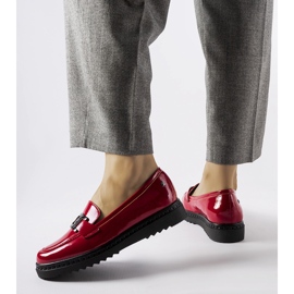 Inna Röda patentmockasiner från Vinceza 1