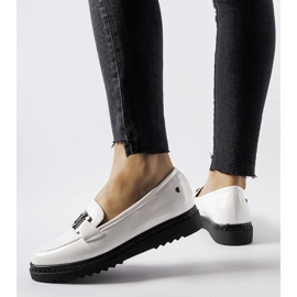 Inna Vita wedge loafers i patent från Vinceza 1