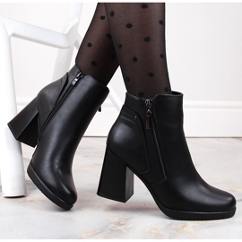 Isolerade svarta ankelboots för kvinnor från Sergio Leone BT323 1