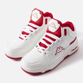 Vita och röda unisexskor Kappa 243316 Jonscha 1