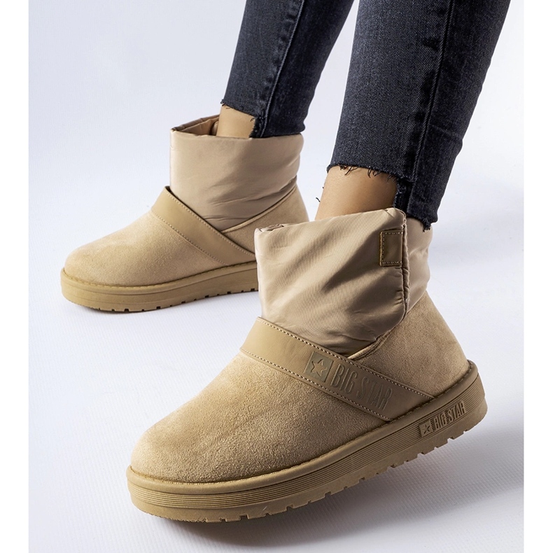 Beige snöstövlar Big Star MM274152 1