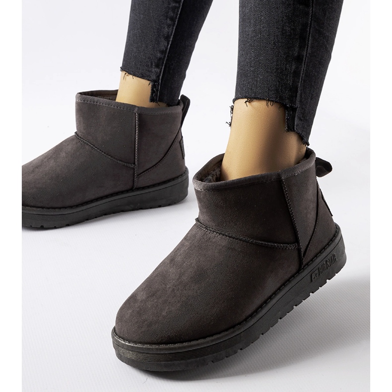 Grå snöstövlar Big Star KK274291 1