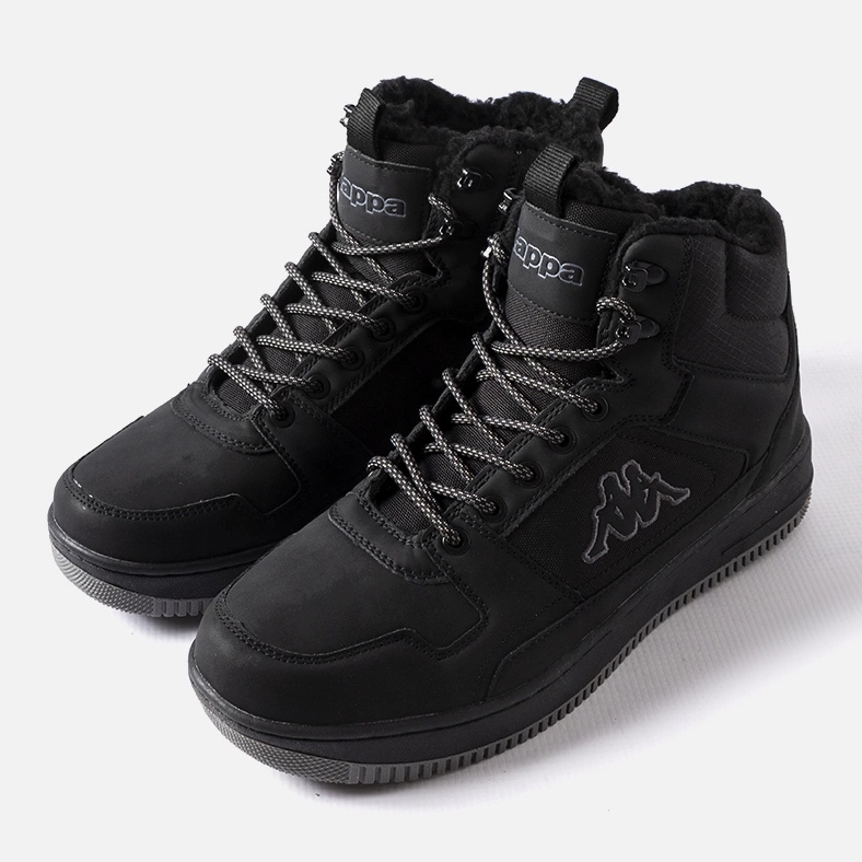 Svarta isolerade sportskor Kappa 243046 Päls 1