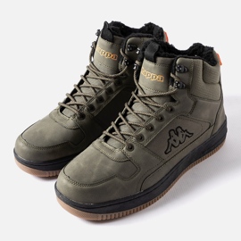 Gröna isolerade skor Kappa 243046 Päls 1