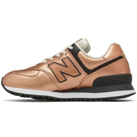 New Balance W WL574PX2 skor gyllene 1