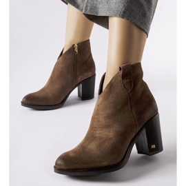 Karino bruna mockaisolerade stövlar 1