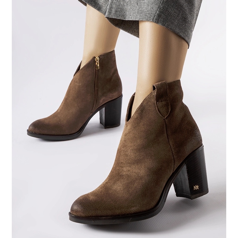 Karino bruna mockaisolerade stövlar 1