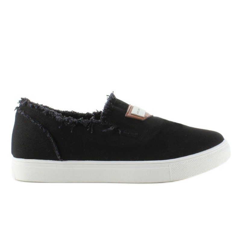 Slip-on denim med NB22 Black patch svart 1