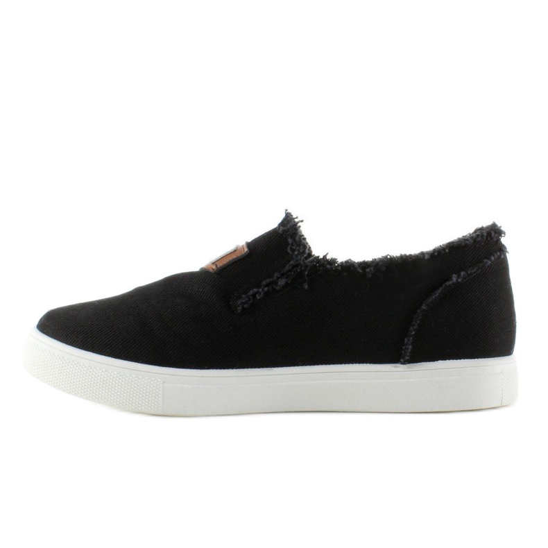 Slip-on denim med NB22 Black patch svart 2