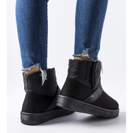 Svarta isolerade snöstövlar Big Star MM274151 1