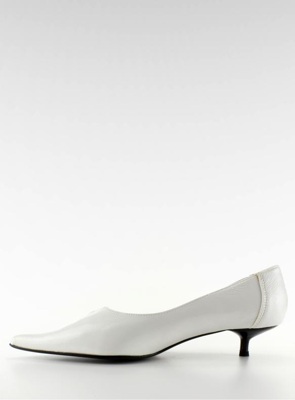 PM2-8 Vita högklackade 2