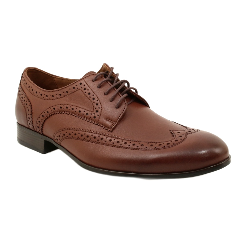 Olivier Högtidsskor Brogues brun 617 2