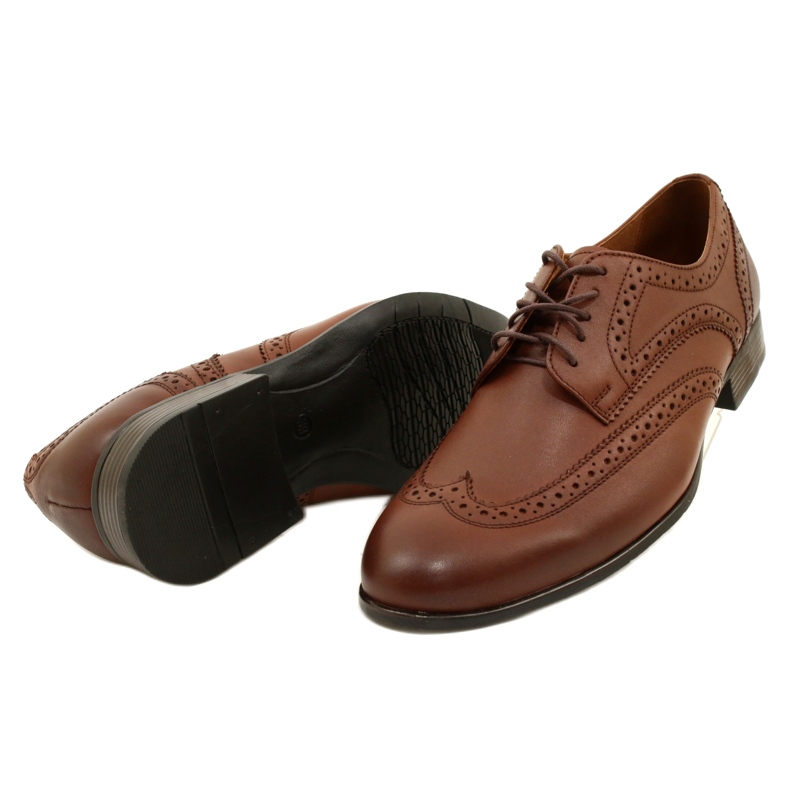 Olivier Högtidsskor Brogues brun 617 5