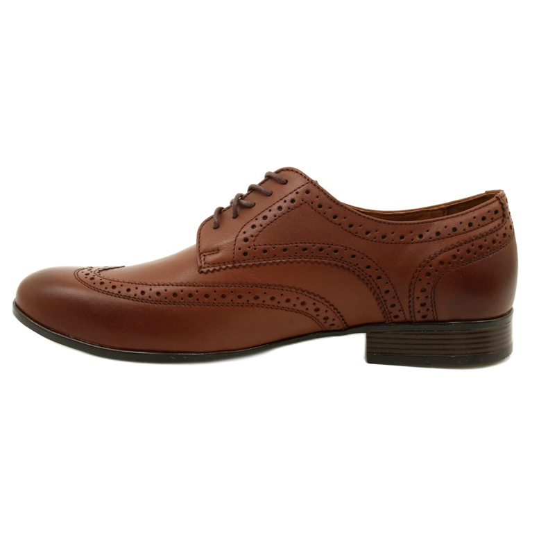 Olivier Högtidsskor Brogues brun 617 3