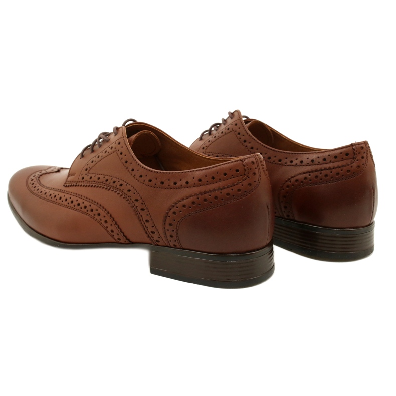 Olivier Högtidsskor Brogues brun 617 6