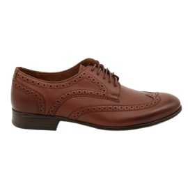 Olivier Högtidsskor Brogues brun 617 1