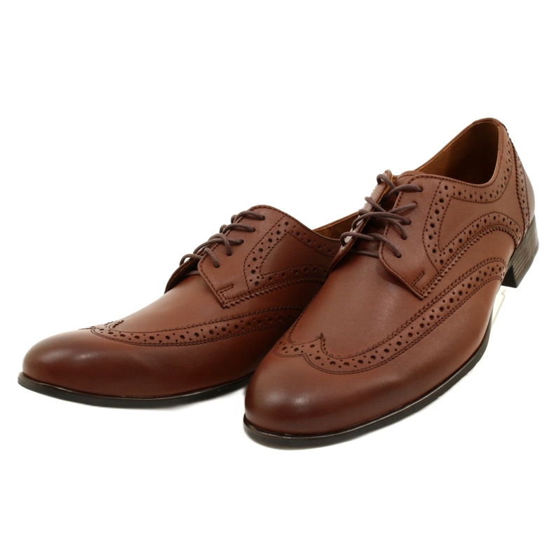 Olivier Högtidsskor Brogues brun 617 4