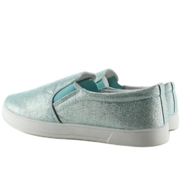 Iriserande slipony JX35 L. Blå 2