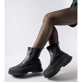 Svarta ankelboots med sportig Ermannosula 1