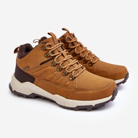 Isolerade sneakers för män Brown Big Star MM174158 brun 1