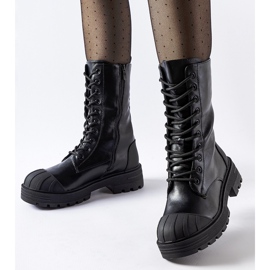 Svarta Cardinale isolerade arbetarstövlar för kvinnor 1