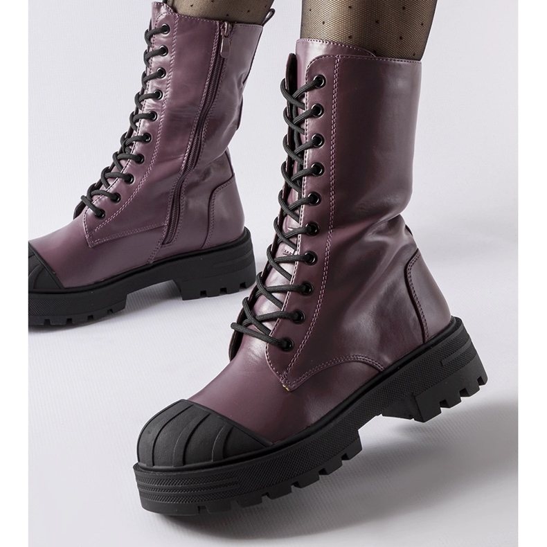 Lila isolerade Cardinale-arbetare purpur 2