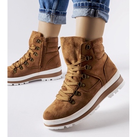 Mazara karamellisolerade vandringsskor brun 1