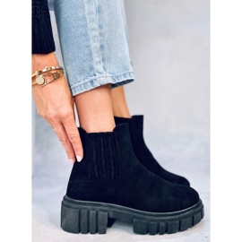 Leigh Black Jodhpur-stövlar för kvinnor svart 2