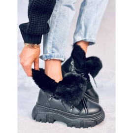 Jarl Black snöstövlar för kvinnor svart 1